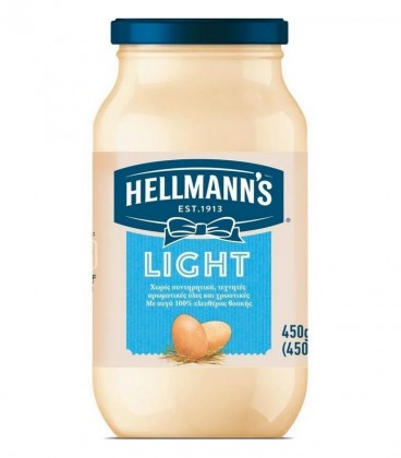 HELLMANS ΜΑΓΙΟΝΕΖA LIGHT 12X450ml
