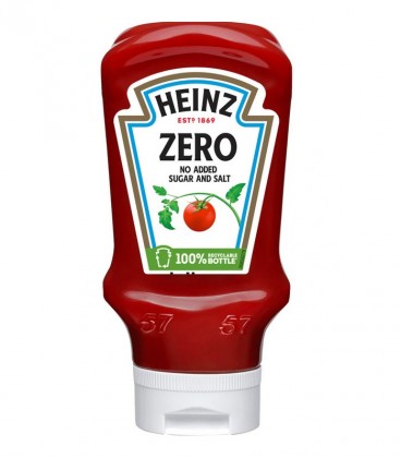 HEINZ ΚΕΤΣΑΠ ZERO TOP DOWN 10X425gr
