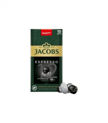 JACOBS ΚΑΨΟΥΛΕΣ ESPRESSO "12" 5.2gr 10T RISTRETTO X10