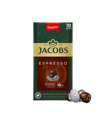 JACOBS ΚΑΨΟΥΛΕΣ ESPRESSO "10" 5.2gr 10T INTENSO X10