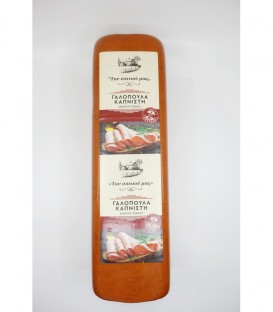 ΧΑΡΙΝΟ ΤΟΥ ΣΠΙΤΙΟΥ ΜΑΣ ΓΑΛΟΠΟΥΛΑ ΚΑΠΝΙΣΤΗ ΧΩΡΙΣ ΓΛΟΥΤΕΝΗ 6Χ4,15kg