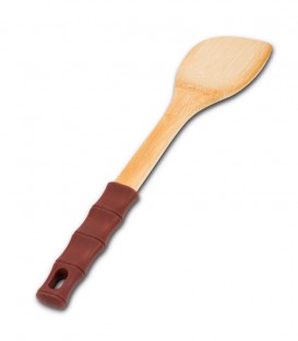 NAVA ΣΠΑΤΟΥΛΑ ΞΥΛΙΝΗ TERRESTRIAL ΜΕ ΧΕΡΟΥΛΙ ΣΙΛΙΚΟΝΗΣ 30.5cm