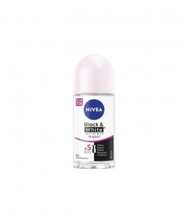 NIVEA DEO ROLL-ON ΓΥΝ.INVISIBLE BLACK&WHITE ORIGINAL 12X50ml