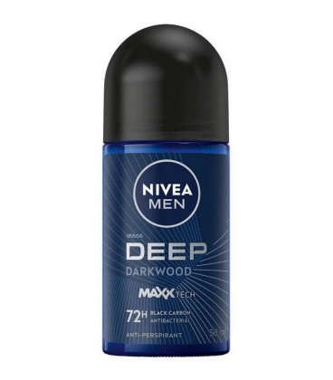 NIVEA DEO ROLL-ON ΑΝΔΡ. DEEP 48hDARKWOOD 12Χ50ml
