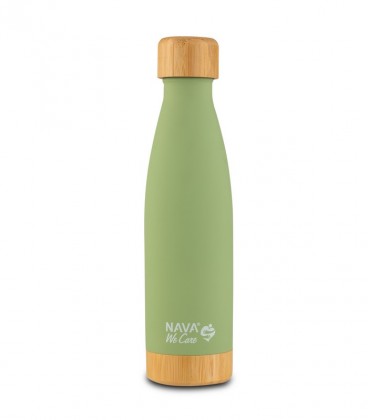 NAVA ΘΕΡΜΟΣ ΜΠΟΥΚΑΛΙ ΑΝΟΞΕΙΔΩΤΟ BAMBOO WE CARE ΠΡΑΣΙΝΟ ΑΝΟΙΧΤΟ 500ml