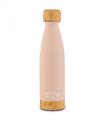 NAVA ΘΕΡΜΟΣ ΜΠΟΥΚΑΛΙ ΑΝΟΞΕΙΔΩΤΟ BAMBOO WE CARE ΡΟΖ 500ml