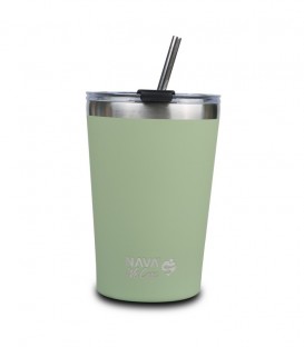NAVA ΘΕΡΜΟΣ ΠΟΤΗΡΙ ΜΕ ΑΝΟΞΕΙΔΩΤΟ ΚΑΛΑΜΑΚΙ WE CARE ΠΡΑΣΙΝΟ 450ml