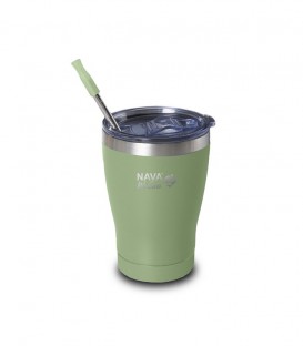 NAVA ΘΕΡΜΟΣ ΠΟΤΗΡΙ ΜΕ ΑΝΟΞΕΙΔΩΤΟ ΚΑΛΑΜΑΚΙ WE CARE ΑΝΟΙΧΤΟ ΠΡΑΣΙΝΟ 360ml