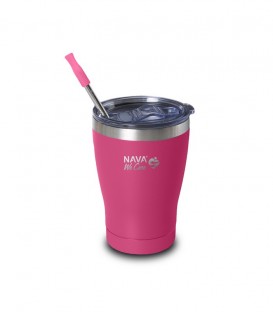 NAVA ΘΕΡΜΟΣ ΠΟΤΗΡΙ ΜΕ ΑΝΟΞΕΙΔΩΤΟ ΚΑΛΑΜΑΚΙ WE CARE MAGENTA 360ml