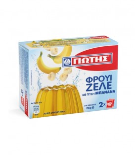 ΓΙΩΤΗΣ ΦΡΟΥΙ ΖΕΛΕ ΜΠΑΝΑΝΑ ΠΡΟΣΦΟΡΑΣ 12X(2X100gr)