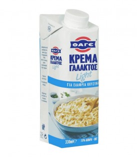 ΦΑΓΕ ΚΡΕΜΑ ΓΑΛΑΚΤΟΣ LIGHT 15% ΛΙΠ. 24Χ330ml