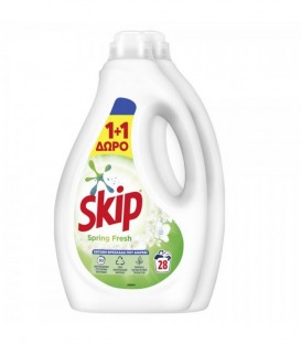 SKIP ΥΓΡΟ ΠΛΥΝΤΗΡΙΟΥ 28Μ SPRING FRESH 2Χ1,4lt 1+1 ΔΩΡΟ Χ2 ΣΕΤ