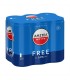 AMSTEL ΜΠΥΡΑ FREE 0% ΚΟΥΤΙ 330ml 4X6pack