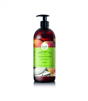 FRESH CARE ΑΦΡΟΛΟΥΤΡΟ COCONUT-VANILLA ΑΝΤΛΙΑ 12X750ml