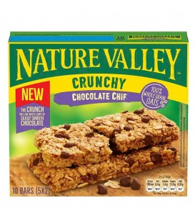 NATURE VALLEY ΜΠΑΡΕΣ ΜΟΥΣΛΙ ΜΕ ΚΟΜΜΑΤΙΑ ΣΟΚΟΛΑΤΑΣ 5X210gr (5Χ42gr)