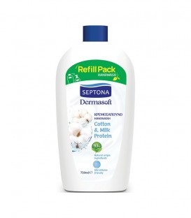 SEPTONA DERMASOFT ΚΡΕΜΟΣΑΠΟΥΝΟ ΑΝΤ/ΚΟ COTTON&MILK 12Χ750ml