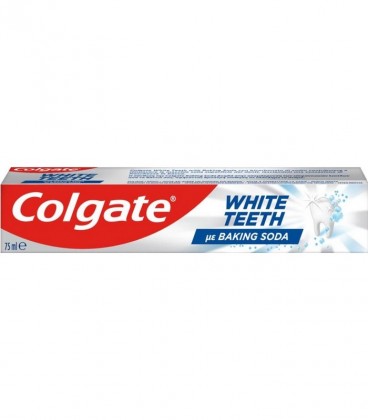 COLGATE ΟΔΟΝΤΟΚΡΕΜΑ WHITE TEETH WITH BAKING SODA 12X75ml