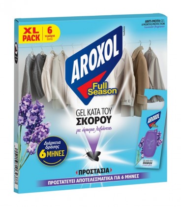 AROXOL ΣΚΟΡΟΚΤΟΝΟ GEL ΛΕΒΑΝΤΑ 6ΤΕΜ Χ24