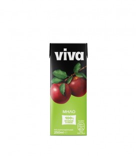 VIVA FRESH ΜΗΛΟ ΦΥΣΙΚΟΣ ΧΥΜΟΣ 27X250ml