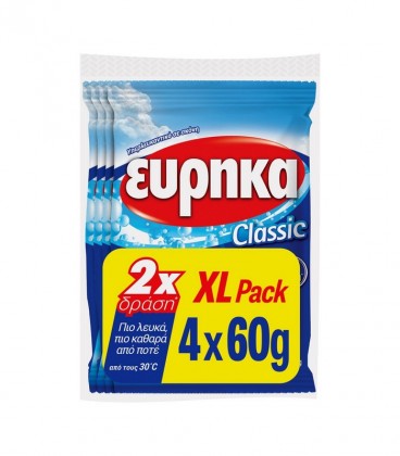 ΕΥΡΗΚΑ ΥΠΕΡΛΕΥΚΑΝΤΙΚΟ CLASSIC 4Χ60gr Χ36