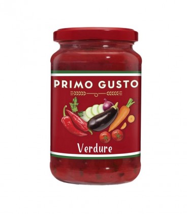 PRIMO GUSTO ΣΑΛΤΣΑ VERDURE ΧΩΡΙΣ ΓΛΟΥΤΕΝΗ 6X350gr