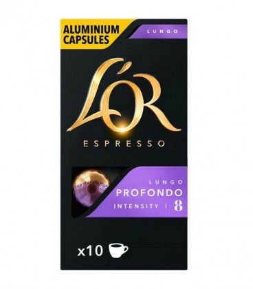 LOR ΚΑΨΟΥΛΕΣ ESPRESSO "8" 10T LUNGO X20