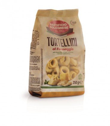 PASTIFICIO BOLOGNESE ΤΟΡΤΕΛΙΝΙΑ ΜΕ ΤΥΡΙ 16Χ250gr