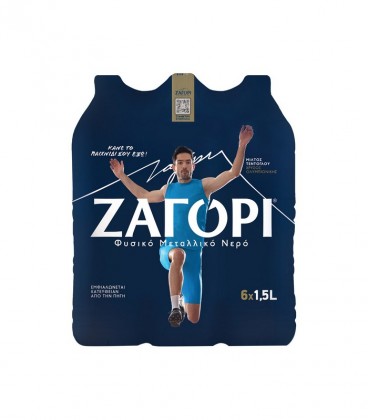 ΖΑΓΟΡΙ ΝΕΡΟ ΕΜΦΙΑΛΩΜΕNO 6Χ1.5lt 84Τ/ΠΑΛΕΤΑ