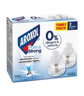AROXOL ΥΓΡΟ PURE&STRONG 2Χ25ml FAMILY PACK Χ24
