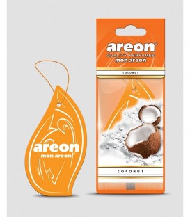 AREON ΑΡΩΜΑΤΙΚΗ ΚΑΡΤΕΛΑ ΑΥΤΟΚΙΝΗΤΟΥ MON COCONUT X10