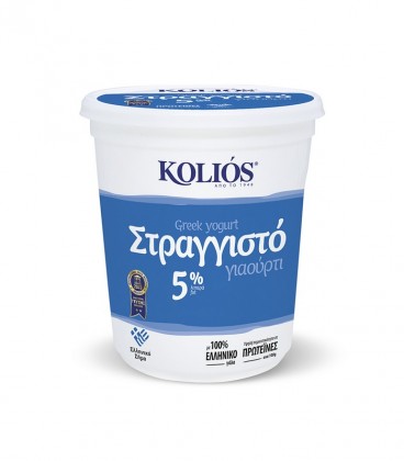 ΚΟΛΙΟΣ ΓΙΑΟΥΡΤΙ ΣΤΡΑΓΓΙΣΤΟ 5% 6Χ850gr