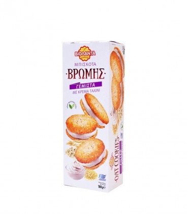 ΒΙΟΛΑΝΤΑ ΜΠΙΣΚΟΤΑ ΒΡΩΜΗΣ ΓΕΜΙΣΤΑ ΜΕ ΤΑΧΙΝΙ 12Χ180gr