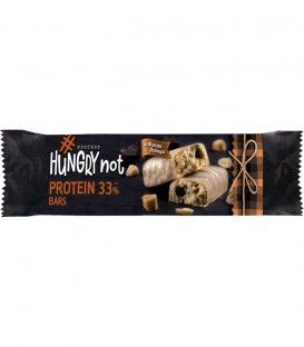 HUNGRY NOT PROTEIN BAR ΜΕ ΦΥΣΤΙΚΟΒΟΥΤΥΡΟ&ΜΠΙΣΚΟΤΟ 12X45gr