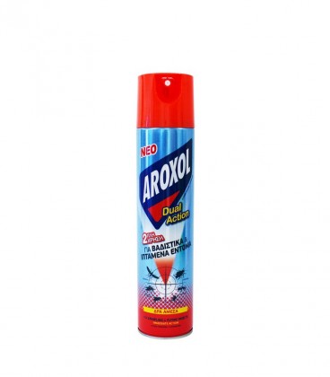 AROXOL DUAL ACTION ΓΙΑ ΙΠΤΑΜΕΝΑ&ΕΡΠΟΝΤΑ 24X300ml