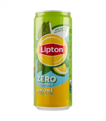 LIPTON ICE TEA ΛΕΜΟΝΙ ΠΡΑΣΙΝΟ ΧΩΡΙΣ ΖΑΧΑΡΗ 24Χ330ml