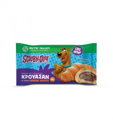 NUTRI VALLEY SCOOBY DOO ΚΡΟΥΑΣΑΝ ΚΡΕΜΑ ΚΑΚΑΟ 32X70gr