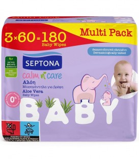 SEPTONA ΜΩΡΟΜΑΝΤΗΛΑ ALOE VERA 3X60T MULTIPACK X6