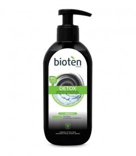 BIOTEN GEL ΚΑΘΑΡΙΣΜΟΥ ΠΡΟΣΩΠΟΥ DETOX CHARCOAL 6X200ml