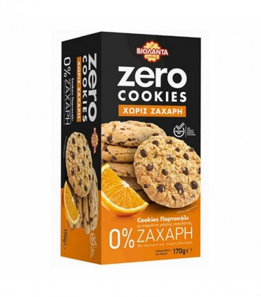 ΒΙΟΛΑΝΤΑ COOKIES ZERO ΠΟΡΤΟΚΑΛΙ 12Χ170gr