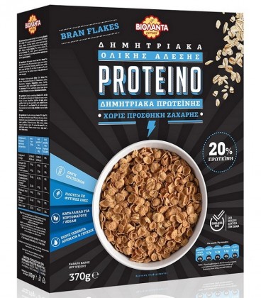 ΒΙΟΛΑΝΤΑ ΔΗΜΗΤΡΙΑΚΑ ΟΛΙΚΗΣ PROTEINO ΧΩΡΙΣ ΖΑΧΑΡΗ 10Χ370gr