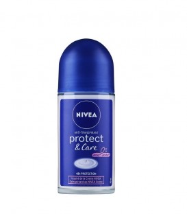 NIVEA DEO ROLL ON ΓΥΝΑΙΚΕΙΟ PROTECT & CARE 0%ALC 48h 12Χ50ml