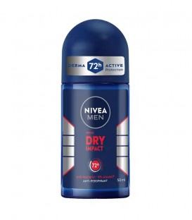 NIVEA DEO ROLL-ON MEN DRY IMPACT 72h 6X50ml