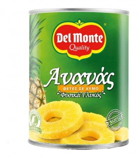 DEL MONTE ΑΝΑΝΑΣ ΦΕΤΕΣ ΣΕ ΣΙΡΟΠΙ 6Χ840gr