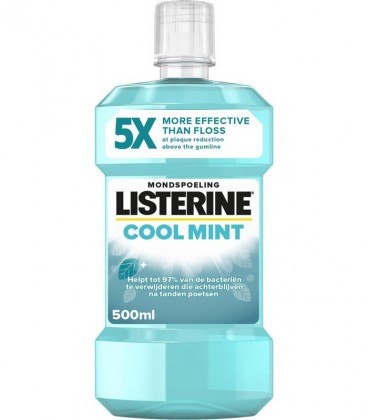 LISTERINE ΣΤΟΜΑΤΙΚΟ ΔΙΑΛΥΜΑ COOL MINT 6X500ml