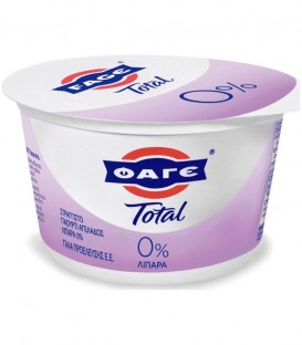 ΦΑΓΕ TOTAL ΓΙΑΟΥΡΤΙ ΣΤΡΑΓΓΙΣΤΟ 0% ΛΙΠ. 6Χ500gr