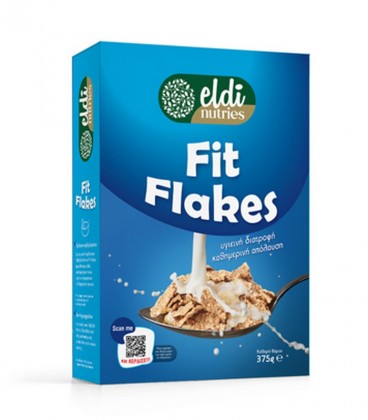 ELDI NUTRIES ΔΗΜΗΤΡΙΑΚΑ FIT FLAKES 18X375gr