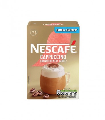 NESCAFE CAPPUCCINO UNSWEETENED (ΦΑΚ.7Χ14.2gr) 6Χ99.4gr