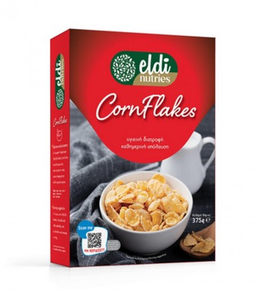 ELDI NUTRIES ΔΗΜΗΤΡΙΑΚΑ CORN FLAKES 18X375gr