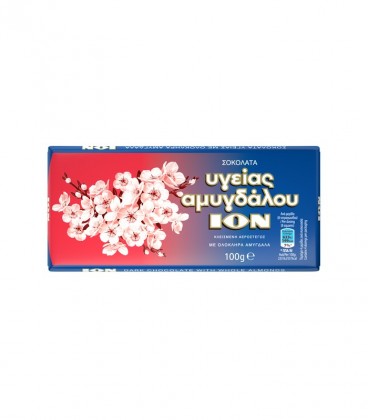 ΙΟΝ ΣΟΚΟΛΑΤΑ ΥΓΕΙΑΣ ΑΜΥΓΔΑΛΟΥ 10Χ100gr