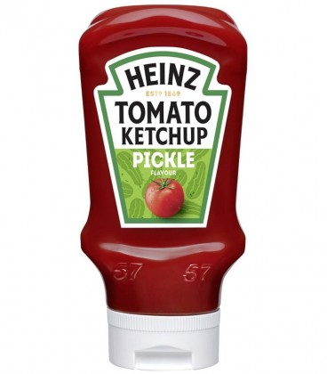 HEINZ ΚΕΤΣΑΠ PICKLE FLAVOUR TOP DOWN 10X460gr